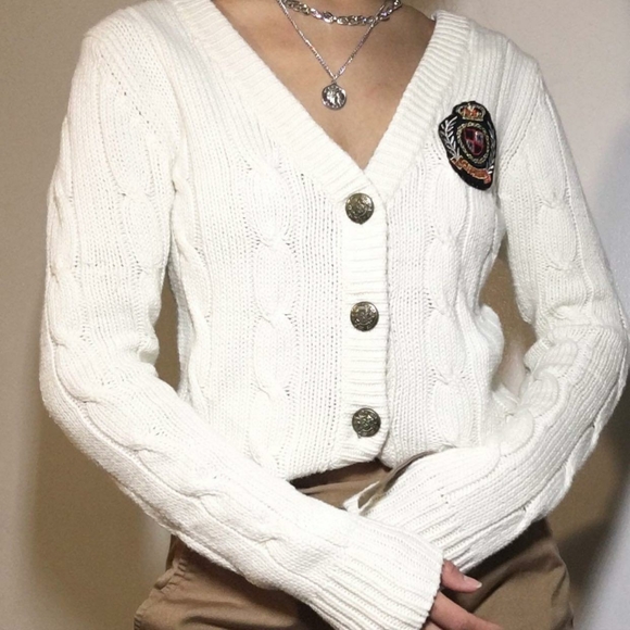 White cardigan - Picture 2 of 3